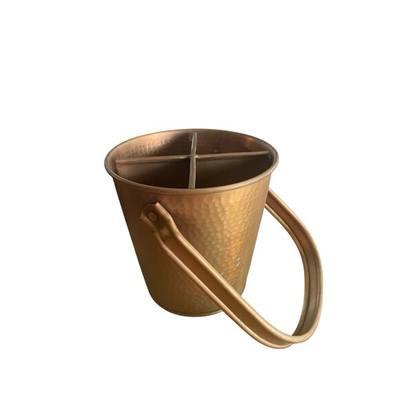 Pfaltzgraff copper pail utensil Organizer Removable Insert Naturewood Serenity - Picture 3 of 10